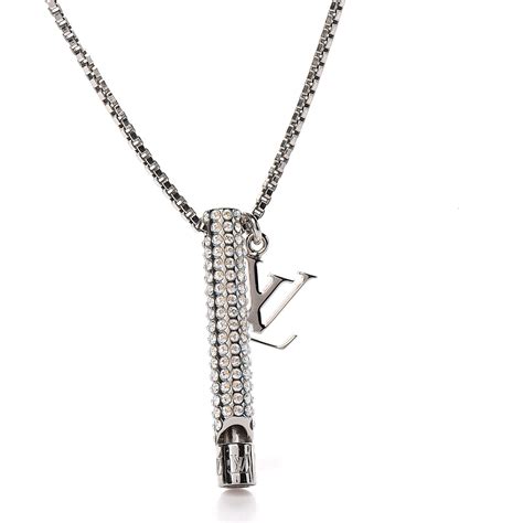 louis vuitton whistle necklace|lv iconic necklace.